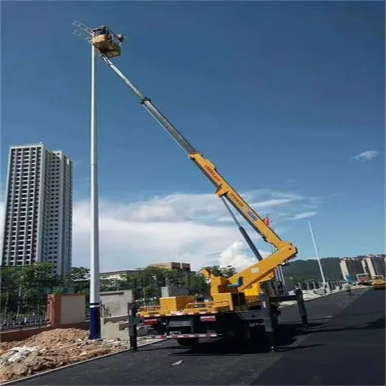 安居维修路灯的曲臂升降车出租