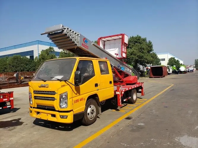 安居附近云梯车出租 砂石搬运